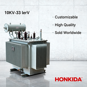 中国宏基达SZ9 50-2000KVA 33KV 415V/230V 铜芯三相油浸式变压器 沙特阿拉伯石油天然气新城市公司 - Product Image 4