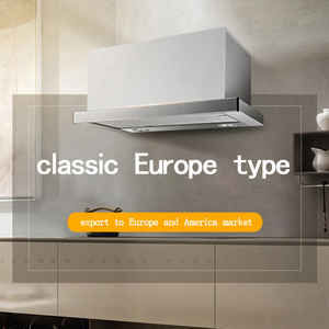<span class=keywords><strong>Hotte</strong></span> aspirante coulissante manuelle en acier inoxydable à grand volume d'air pour cuisine domestique - Product Image 4