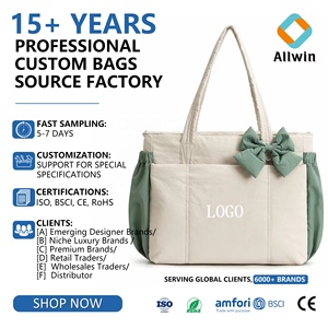 Bolsa de Mano Personalizada para Mamá, de Nailon, 26L, Acolchada, para Cochecito de Bebé, Grande, Ecológica, Impermeable, Suave - Product Image 1