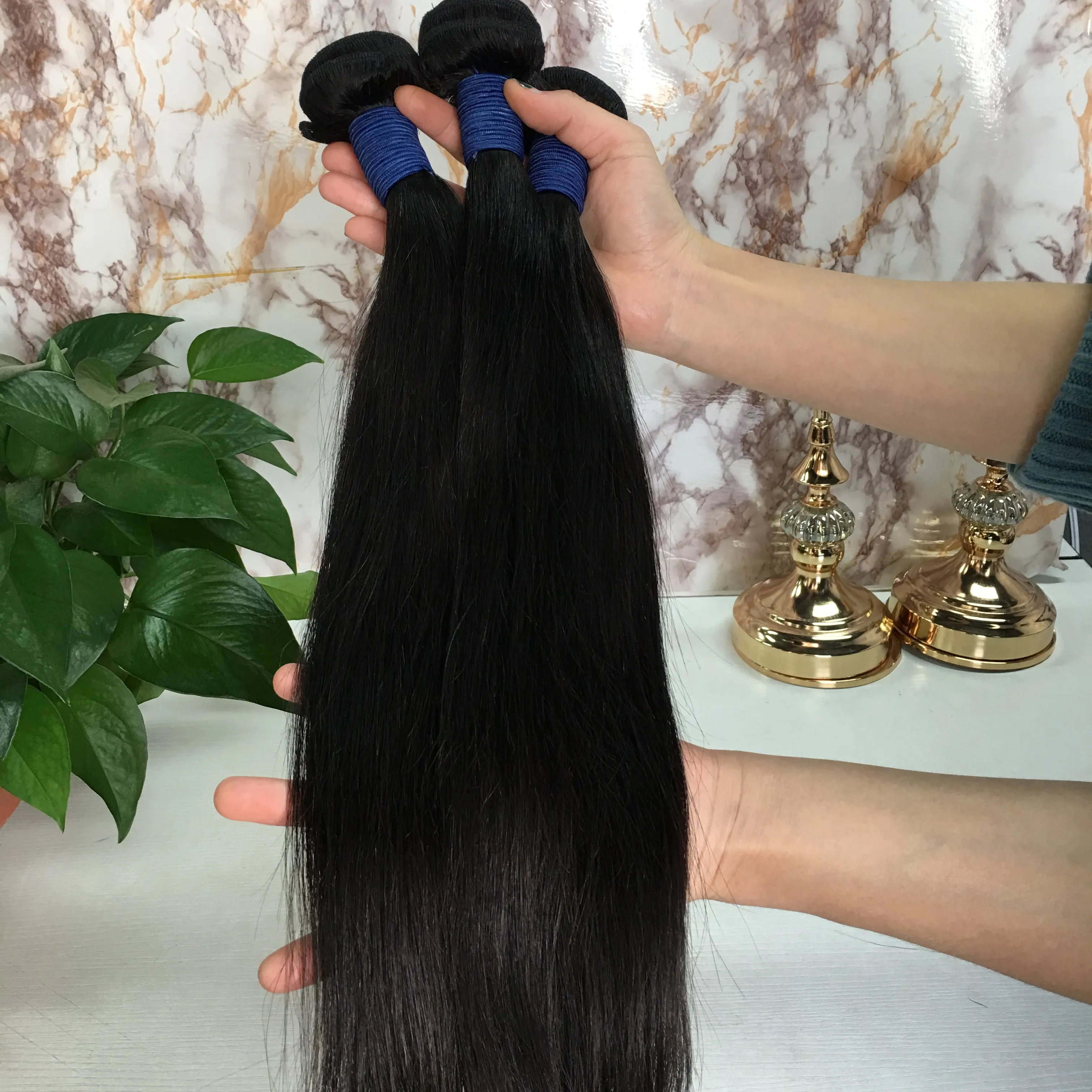 O Fly Tóc Nhà Cung Cấp Trung Quốc Brazil Straight Body Sóng Tóc Weave Bó Lớp Biểu Bì Phù Hợp Tóc Con Người