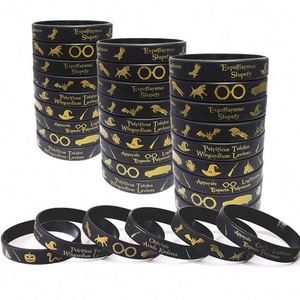 Affordable Personalized Logo <b>Pink</b> Wristbands Custom Wide Rubber Wristbands for Events - Product Image 3