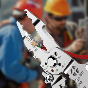 Thiết kế mới 10 trong <span class=keywords><strong>1</strong></span> gấp dây strippers đa chức năng thợ điện Kìm cho sửa chữa - Product Image 6