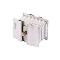 Connecteur de gaine de bus 2500A 4P IP65 en alliage d'aluminium avec isolation en film polyester pour l'alimentation électrique et la construction chimique