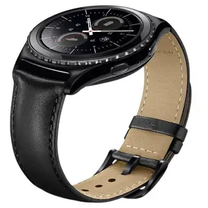 Cinturino in pelle da 20mm 22mm per Samsung Galaxy watch 5/pro/4/Classic 44mm 40mm Active 2 bracciale con cinturino per Huawei GT Galaxy 3 45mm