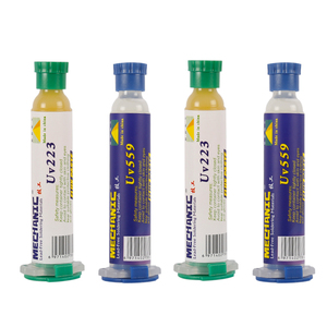 Thợ cơ khí 10cc thợ hàn không chì uv223 uv559 dán Thông lượng hàn cho SMD PCB BGA công cụ làm lại thông lượng Hàn không sạch - Product Image 1