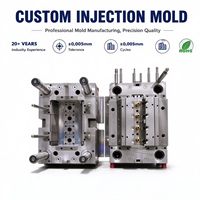Moule d'injection personnalisé de précision pour composants en plastique automobiles, domestiques et électroniques