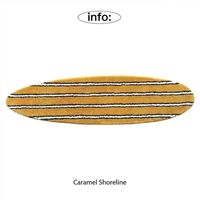 Tapis de sol irrégulier en microfibre tufté en forme de planche de surf, fabriqué à la machine, absorbant l'eau, antidérapant et résistant aux taches