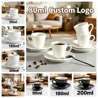 Ensemble tasse et soucoupe à café en céramique de style européen rétro mat, 470 ml, luxe léger, motif fleur de cabra, rond, pour la maison, le bureau, le café