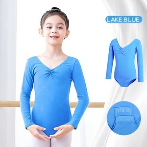 Leotardo de gimnasia de algodón y LICRA para niñas, vestido de baile de <span class=keywords><strong>Ballet</strong></span>, <span class=keywords><strong>ropa</strong></span> de bailarina para niños - Product Image 6