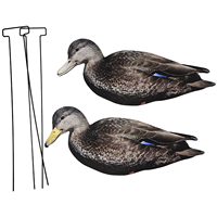Vente en gros de leurres de chasse en forme de canard, personnalisés, en plastique, réalistes, anti-reflets, avec impression UV