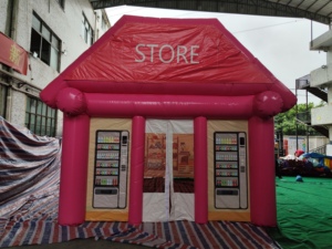 Tente gonflable commerciale de <span class=keywords><strong>magasin</strong></span> de nouvelle conception cabine gonflable de casse-croûte pour l'arène gonflable de jeu de sport de vente d'événement - Product Image 2