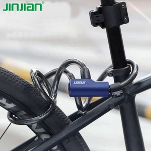 Candado de Cable <span class=keywords><strong>para</strong></span> <span class=keywords><strong>Bicicleta</strong></span> JinJian Secure Guard de 4 Pies, Portátil, Resistente al Agua, con Soporte de Montaje Robusto <span class=keywords><strong>para</strong></span> Almacenes y Gimnasios - Product Image 3