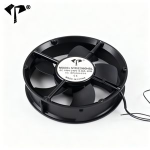 110-240VAC YD22060HBL syd/oem EC แบบไร้แปรงถ่าน220x220X60มม. ได้มาตรฐาน CE ROHS ความเร็วสูงเสียงรบกวนต่ำการควบคุมความเร็ว PWM - Product Image 4