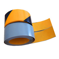 Meilleure Bande Adhésive de Sécurité PVC Jaune 5S pour Sols d'Entrepôt, 50mm, Simple Face, Adhésif Caoutchouc Durable