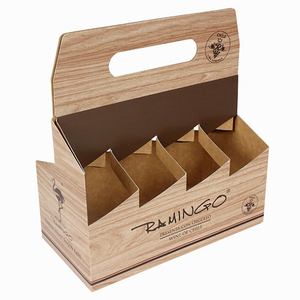 Yilucai Personnalisé Kraft <span class=keywords><strong>8</strong></span> Pack Bière Transporteurs Fabrication D'emballages Carton Boîte - Product Image 2
