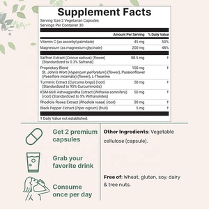 Capsules de <span class=keywords><strong>Safran</strong></span> Avancées les Plus Vendues - Boost d'Énergie - Product Image 4