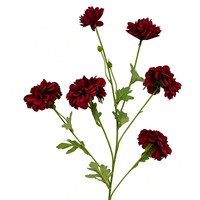 6 têtes de fleurs artificielles en soie PU, Dahlia et Chrysanthème, style floral printanier, pour décoration intérieure, salon, table à manger, mariage