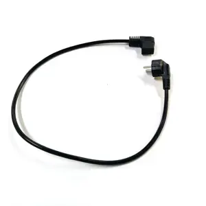 Европейский 3-контактный круглый штекер к правому углу C19 шнур питания H05VV-F ПВХ кабель оболочки 3 г 1, 5 мм2 1,5 м шнур питания