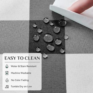 Cubierta de mesa de plástico lavable para cena cocina TELA ESCOCESA cubierta lavable resistente a las manchas Picnic Camping mantel al aire libre - Product Image 3