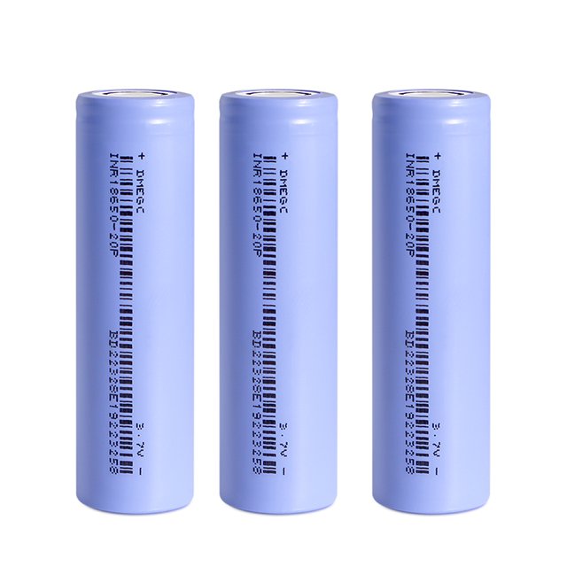 HOZHM High Rate DMEGC 20P-18650 NMC Solid State Battery 2000mAh 15C 800-Cycle Power for Sweepers Flashlights Vacuum Cleaners