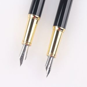 Luxury Collection Hotel Metal Steel Fountain <b>Pen</b> With Custom Logo Laser Engraving Ink for Men Gift Nibs Box Set - Product Image 4
