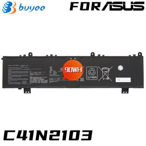 Nouvelle batterie d'ordinateur portable authentique C41N2103 pour ordinateur portable <span class=keywords><strong>Asus</strong></span> <span class=keywords><strong>ROG</strong></span> <span class=keywords><strong>Zephyrus</strong></span> <span class=keywords><strong>Duo</strong></span> <span class=keywords><strong>16</strong></span> GX650RX GX650RS GX650RW NR2202 Series 15.4V 90WH - Product Image 2