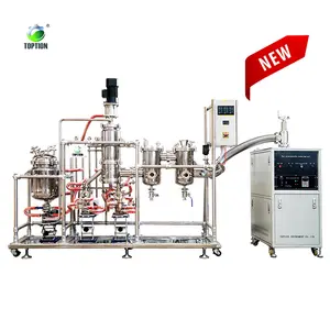 factory price 316 Stainless steel short path evaporator distillation machine essential oil