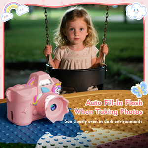 Appareil photo numérique pour enfants, cadeaux d'anniversaire pour bébés, <span class=keywords><strong>mini</strong></span> caméra vidéo HD avec écran de 1,3 pouce, jouets pour étudiants - Product Image 2