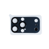 Film de protection d'objectif en métal, haute définition et résistant aux rayures, pour iPhone 16 Pro Max