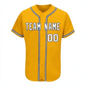 Camisetas Deportivas de Hip Hop con Estampado Digital, Camiseta de Béisbol para Hombre, Camiseta Deportiva con Letras y Números Bordados a Rayas, Camiseta de Béisbol Personalizada - Product Image 1