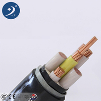 Yjv22 4-adrig 5-adrig 3-phasig 4 6 m² 6mm 16mm 16 m² 25 mm2 70 mm2 240mm Xlpe-isoliertes gepanzertes Kupfer-Stromkabel