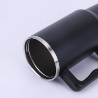 Tasse en acier inoxydable de grande capacité de 40oz avec poignée en paille pour le sport gobelet d'eau avec logo personnalisé vente à chaud pour l'été