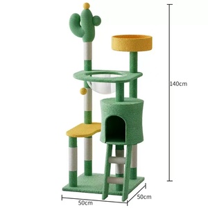 Forniture per gatti in stile capsula spaziale per commercio estero struttura per arrampicata letto gratta e vinci giocattoli per alberi di gatto e graffi - Product Image 6
