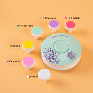 WELLFLYER 6 en 1 électrique enfants bébé nouveau-né accessoires coupe-ongles ensemble tondeuse coupe lime à ongles Kit de coupe pour bébé ongles <span class=keywords><strong>Sci</strong></span> - Product Image 6