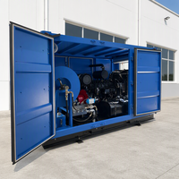Machine de nettoyage de canalisations diesel robuste et personnalisée à eau froide pour le drainage des tunnels miniers