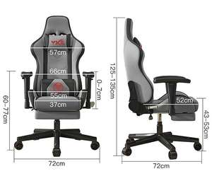 Muebles de oficina de lujo para el hogar, <span class=keywords><strong>sillas</strong></span> para jugadores, Juegos de ordenador de carreras, silla reclinable de cuero para juegos con reposapiés - Product Image 6