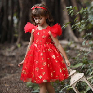 Childrens Witch Costume Dress Black Gold Snowflake Print Halloween Party Outfit Girls Size 3-12 - Product Image 4