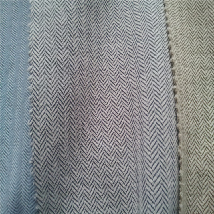 250gsm Cotton Spandex Herringbone Fabric - Perfect Stretch