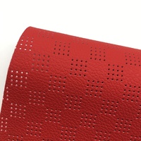 Sacs de canapé personnalisés en cuir microfibre PU perforé en forme de fleur, résistants à l'abrasion, imperméables, écologiques et anti-moisissures