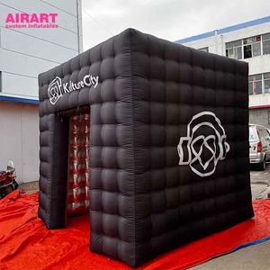 축제 훈장 까만 팽창식 사진 부스 사건을 위한 팽창식 옥외 천막 광고 - Product Image 5
