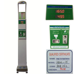 Đồng tiền hoạt động máy bán hàng tự động trọng lượng và chiều cao Máy điện tử BMI quy mô HGM-15 - Product Image 4