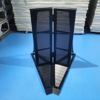 Kkmark – pièce d'angle en acier aluminium 45 90 degrés, combinaison de protection robuste, plaque de scène, barrière de foule, chariot standard Vauban