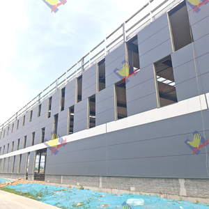 Cadre <span class=keywords><strong>de</strong></span> <span class=keywords><strong>portail</strong></span> <span class=keywords><strong>de</strong></span> toit à pente unique Structure en acier Bâtiment d'atelier fabriqué sur commande avec support <span class=keywords><strong>de</strong></span> conception gratuit - Product Image 6