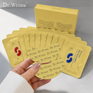 Parches de Hidrogel con Péptidos <span class=keywords><strong>para</strong></span> el Contorno de Ojos, Antiarrugas, con Logotipo Personalizado, Venta al Por Mayor, Empaque Personalizado - Product Image 1