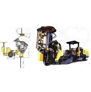 Exploitation de roches hydrauliques souterraines <span class=keywords><strong>Jumbo</strong></span> équipé d'une perceuse à percussion haute performance - Product Image 2