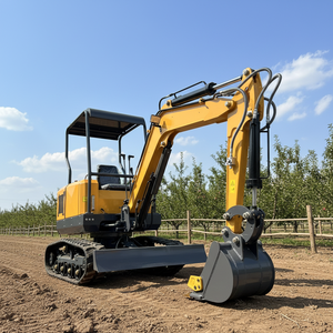 Mini-excavatrice sur chenilles de 0,8 tonne, pelle de 800 kg avec moteur KOOP/CHANGCHAI, attache rapide, utilisation agricole - Product Image 1