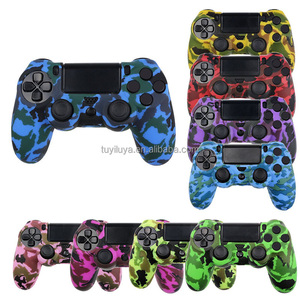 Vỏ Bọc Silicon <span class=keywords><strong>PS4</strong></span> Tùy Chỉnh Vỏ Bảo Vệ Cho Bộ Điều Khiển Sony Playtation 4 <span class=keywords><strong>PS4</strong></span> Cho <span class=keywords><strong>PS4</strong></span> Pro Slim - Product Image 5