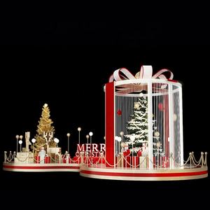 2018 shopping mall decorazione gigante santa grotta per di natale display - Product Image 6