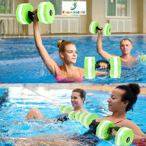ZONWINXIN, 1 par de mancuernas de agua de espuma EVA para ejercicio en piscina, pesas de agua, pesas de ejercicio acuático, pesas de Fitness acuático - Product Image 6