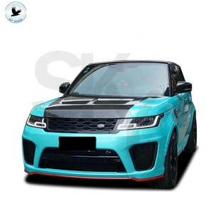 Capot moteur en fibre de carbone style SVR pour Range Rover Sport 2014-2020, nouveau capot en fibre de carbone - Product Image 4
